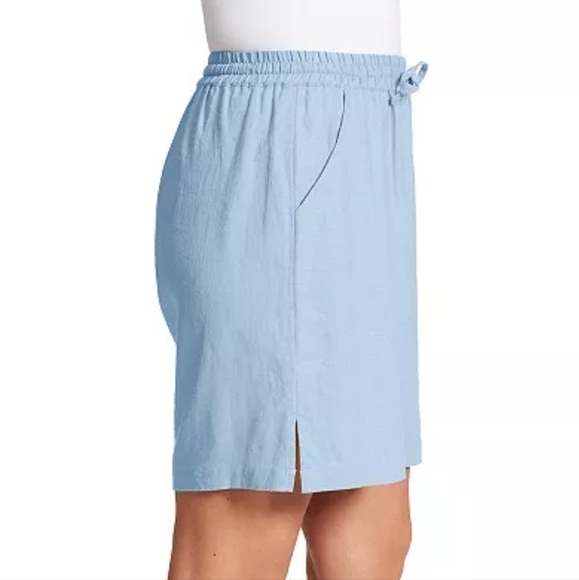 Gloria Vanderbilt Sport Gisella Ladies' Linen Blend Short Size S - Picture 10 of 16